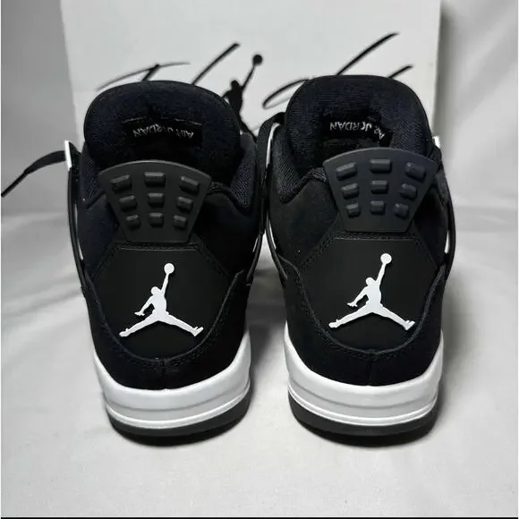 Size 10.5 - Nike Air Jordan 4 Retro White Thunder Men's Shoes
